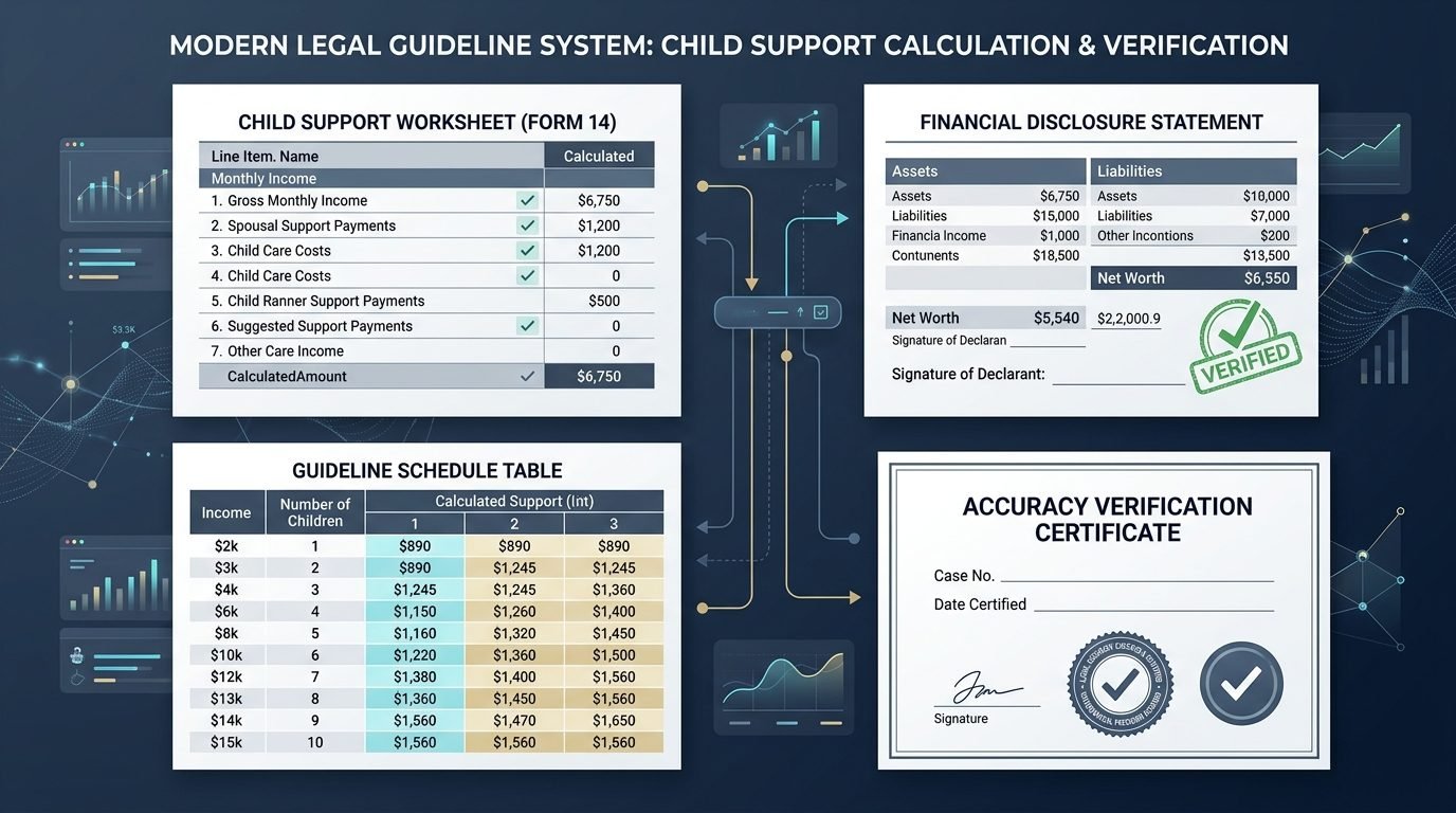 How Is Child Support Calculated Across the United States?